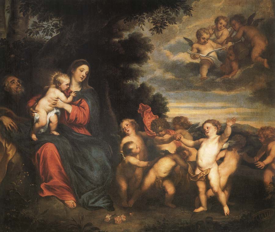 The rest in the flight to Egypt